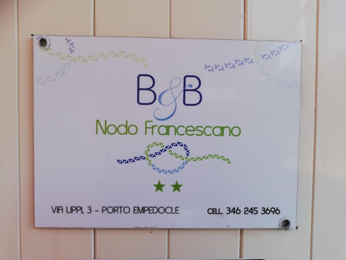 B&B Nodo Francescano Porto Empedocle Buitenkant foto